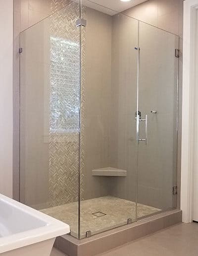3 Panel Shower Doors Glassman Inc, Tri Panel Sliding Shower Door