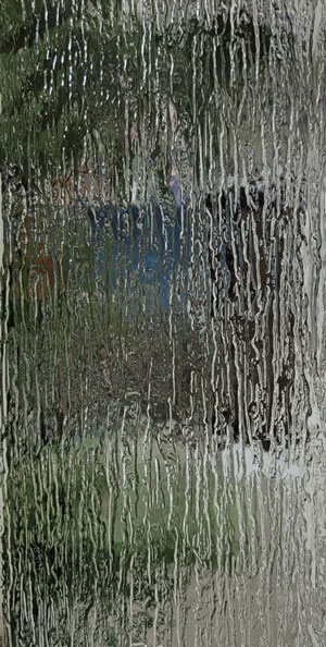obscure glass rain